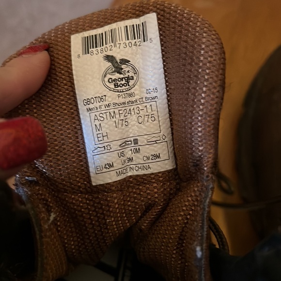 Georgia Work Boot 🥾- distress look - excellent condition - Picture 3 of 9